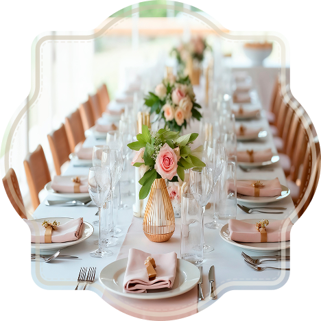 Des espaces élégants qui subliment votre événement